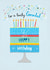 Grandad birthday cake design created by Pencilface