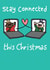 Zoom call Connected Christmas Card created by Chess Pearson