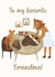 Two mice cooking together (chilв and grandma) created by mikhaleeevich