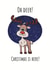 Funny Reindeer Christmas Card created by Dahyi