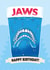 JAWS - A Funny (Old Age Joke) Birthday Card 1001 created by WITH LOVE