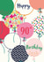 Happy 90th Birthday created by Sazerelli Designs