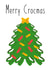 Merry Crocmas Christmas Crocs Card created by Kelman Cards