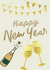 Lovely happy new year card created by Cards for feelings