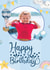 rainbow star Birthday Personalised Photo Card 22081 created by Exquisite Studio
