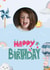 Child windmill Birthday Personalised Photo Card 22082 created by Exquisite Studio