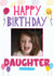 daughter balloons Birthday Personalised Photo Card 22083 created by Exquisite Studio