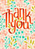 Floral Thank You created by Natelle Quek
