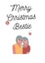 Merry Christmas Bestie, wishing you a great christmas! created by Say it like you mean it 