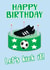 Happy Birthday - Football fan birthday cake card created by ShortRound888