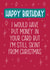 Skint from Christmas January Birthday card created by Silky Rose Design