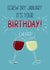 Screw dry January it’s your birthday!  created by Silky Rose Design