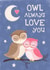 Love Card Owl always love you created by Tanya Laporte Designs