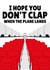 I Hope You Don't Clap When The Plane Lands Valentine's Day Love Funny created by PopDogShop