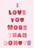 I Love You More Than Donuts created by Paper Jungle