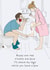 I'll shave my legs while you have a poo valentines card created by Rachel Millson-Hill