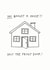 Funny New Home Part  - You Bought A House - Shut The Front Door created by Redback Cards