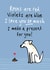 Pick Up My Poo Valentine's - From The Dog Card created by Bow & Bell