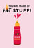 Perfect card for all-spicy things lover! created by Kwirk Cards