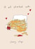 Cheesy Chips Kinda Love - Foodie Valentine's Day Card created by Eat the Moon