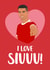Ronaldo Valentine's Day Card - Siuuu! created by The Cake Thief