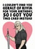 Funny Geralt of rivia the witcher birthday card created by Studio Doodles