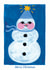 Snowman Christmas greetings card  created by Bxccab 