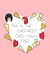 Cheesy I love you valentines card created by Polka.