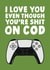 Funny Call of duty card for boyfriend created by Studio Doodles