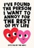 Funny Love Card - I've Found The Person I Want To Annoy For The Rest Of My Life created by Studio Doodles