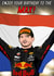 Max Verstappen Birthday Card created by Lee Duffield