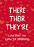 There their they're grammar valentines day card created by Chubby Sparrow