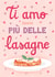 Lasagne Valentine’s Day card created by Silvia Volpe