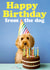 Happy Birthday from the Dog created by Dean Morris Cards