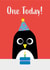 First Birthday Penguin Card created by Amy Munro