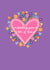Sending you lots of love greetings card created by Rachel Singh