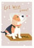 Get Well Soon Cute Puppy Card created by Louise Tiler