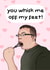 Valentine’s Day pop culture meme card created by Swish & Scribble