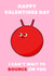 I can't wait to bounce on you Valentines day card created by Leisha Armstrong 