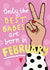 February Best Babe Birthday Card created by NICHOLA COWDERY ILLUSTRATIONS 