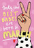 March Best Babe Birthday  created by NICHOLA COWDERY ILLUSTRATIONS 