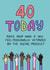 Happy 40th birthday  created by Schnauzer Scribbles