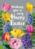 Pretty Spring Flowers Easter Card created by Sarah Kelleher