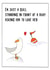 Funny Notting Hill Pun Valentine's Card created by Pottsy Prints