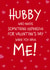 Hubby who needs something expensive Valentine’s Day card created by Designed by Woobrew