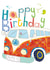 CAMPER VAN BIRTHDAY CARD created by Anya Higginson