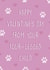 Valentine's Card From The Pet - Four Legged Child created by Canny Crafted