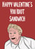 Gordon Ramsey Valentine’s Day card created by Doublea