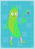 Cute vegetables, Love you, Thank you, miss you, friendship pickle fun card created by @Doodle Bunny