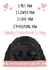 Black Dog Valentines Card created by The Merry Giraffe